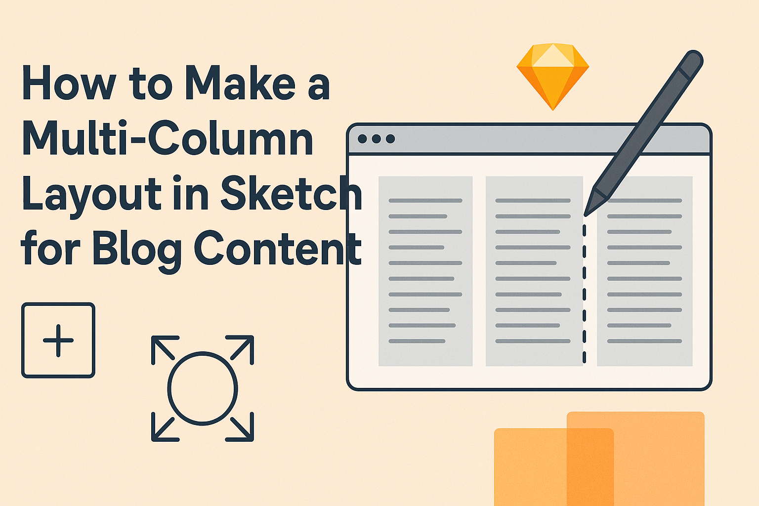How to Make a Multi-Column Layout in Sketch for Blog Content