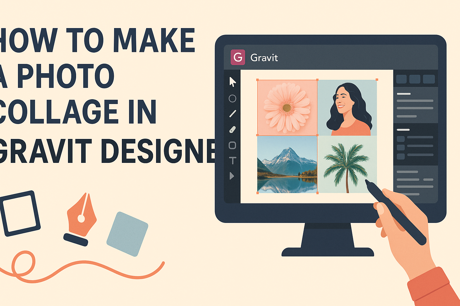 How to Make a Photo Collage in Gravit Designer