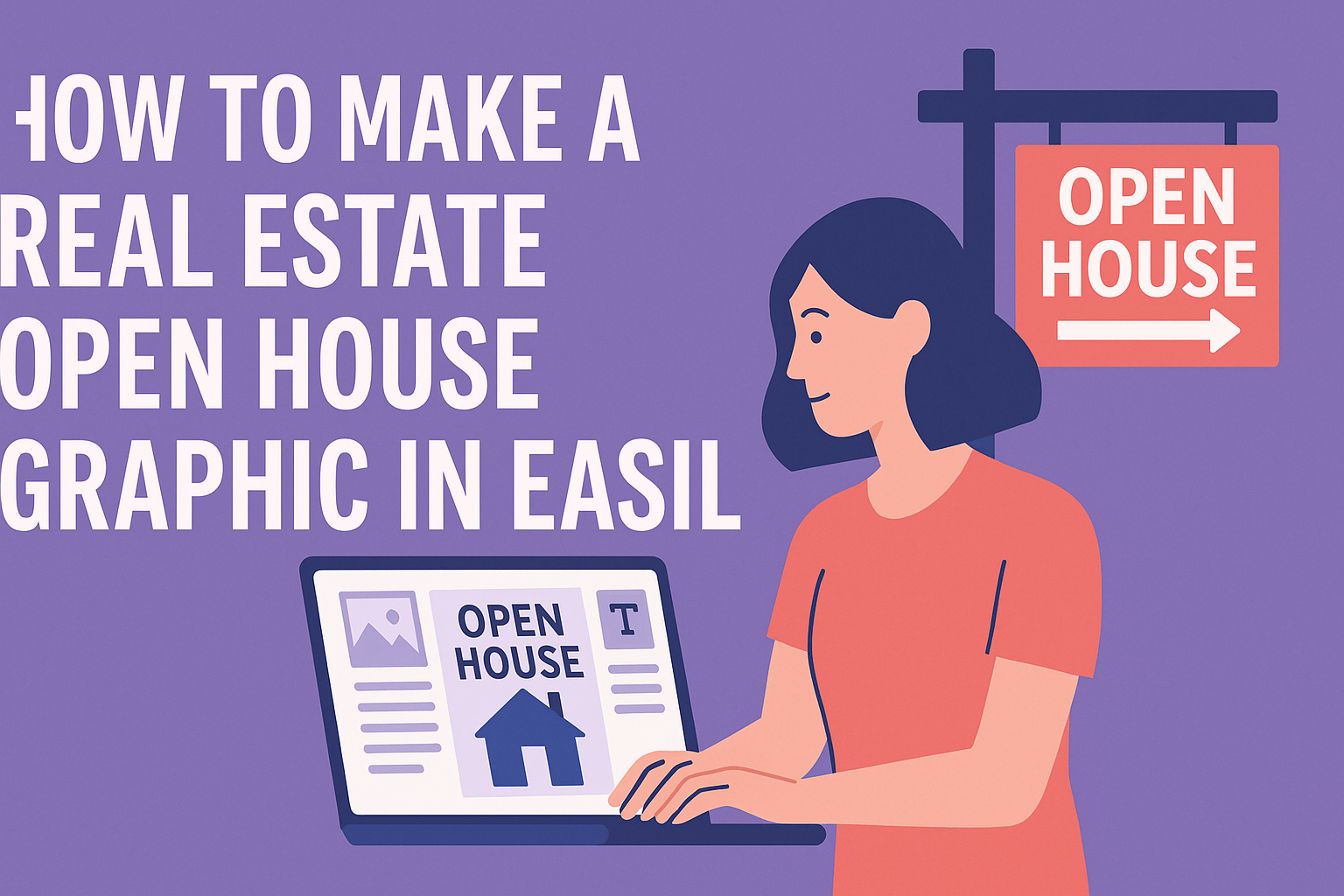 How to Make a Real Estate Open House Graphic in Easil