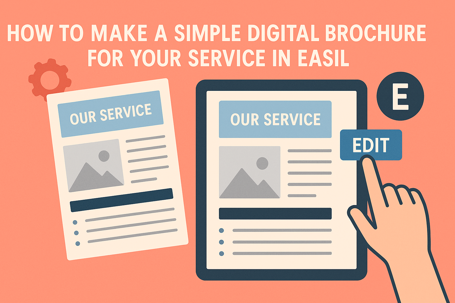 How to Make a Simple Digital Brochure for Your Service in Easil