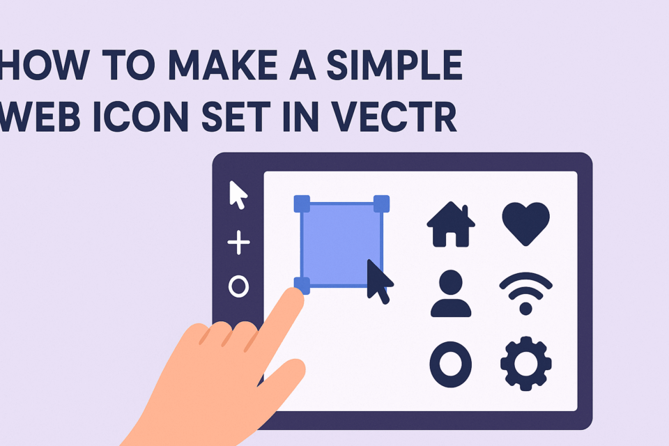 How to Make a Simple Web Icon Set in Vectr