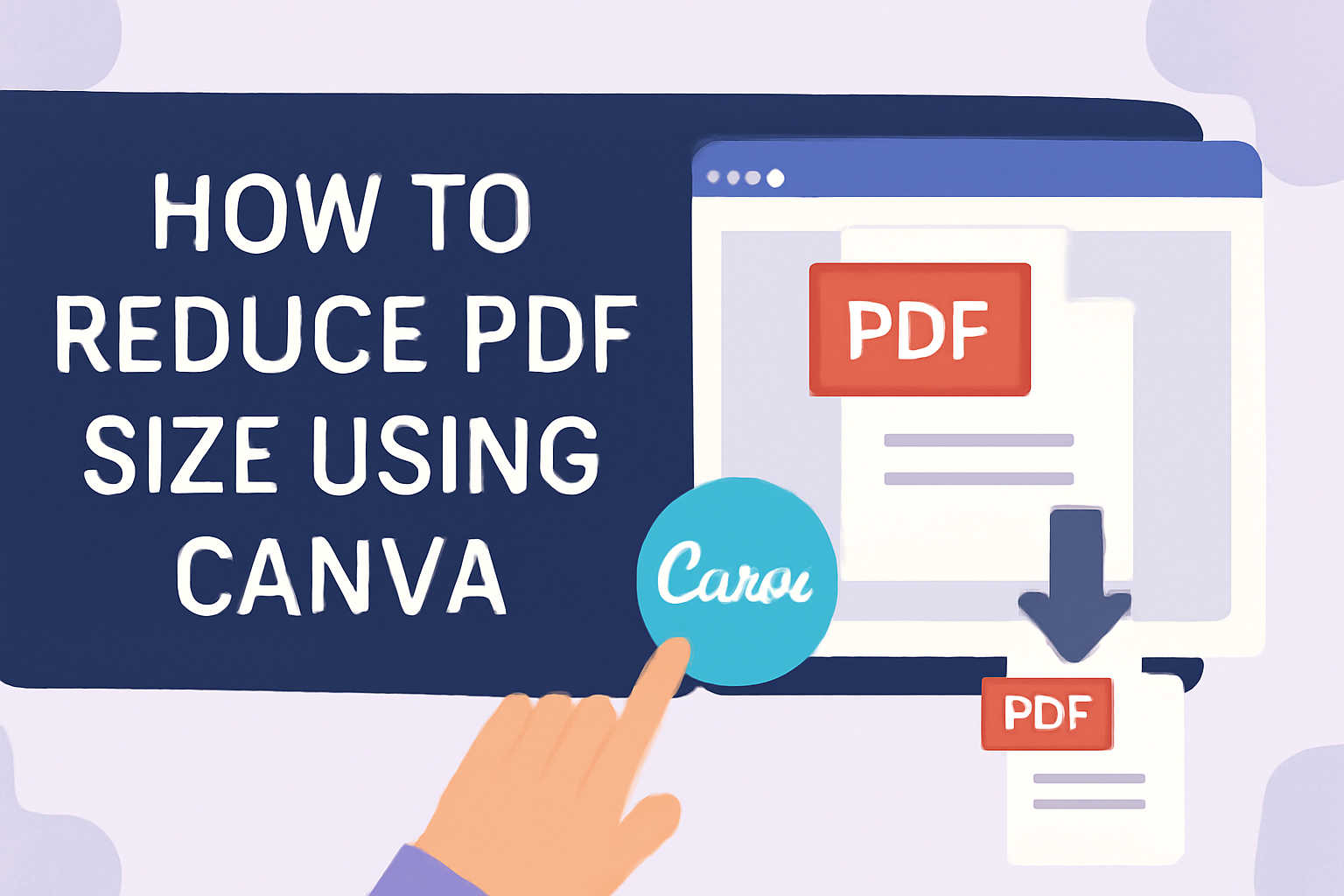 How to Reduce PDF Size Using Canva
