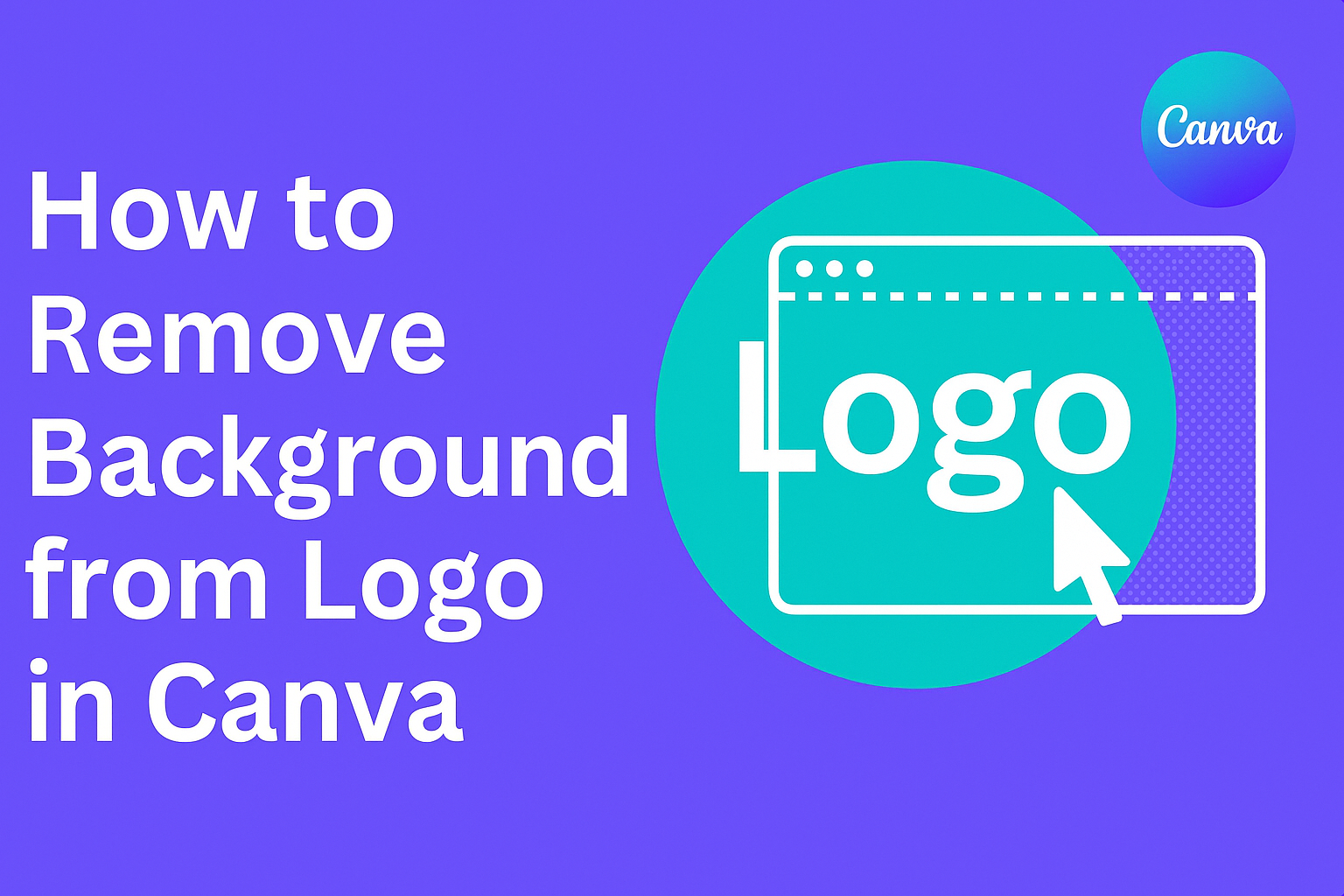 How to Remove Background from Logo in Canva