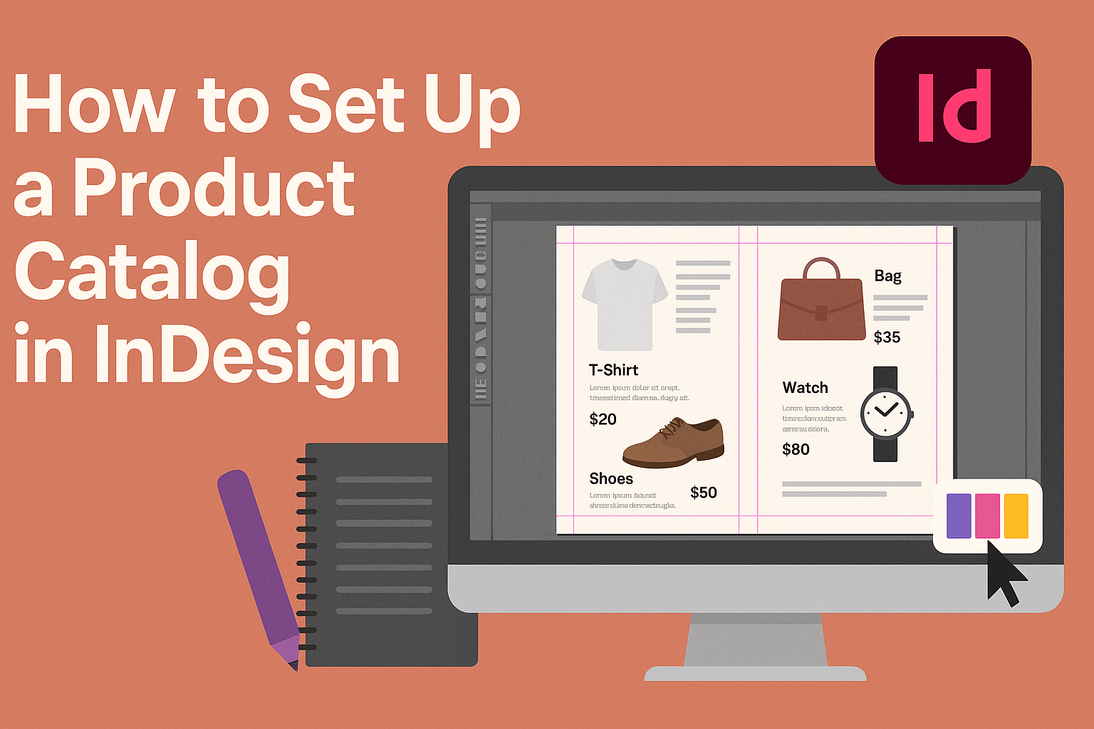 How to Set Up a Product Catalog in InDesign