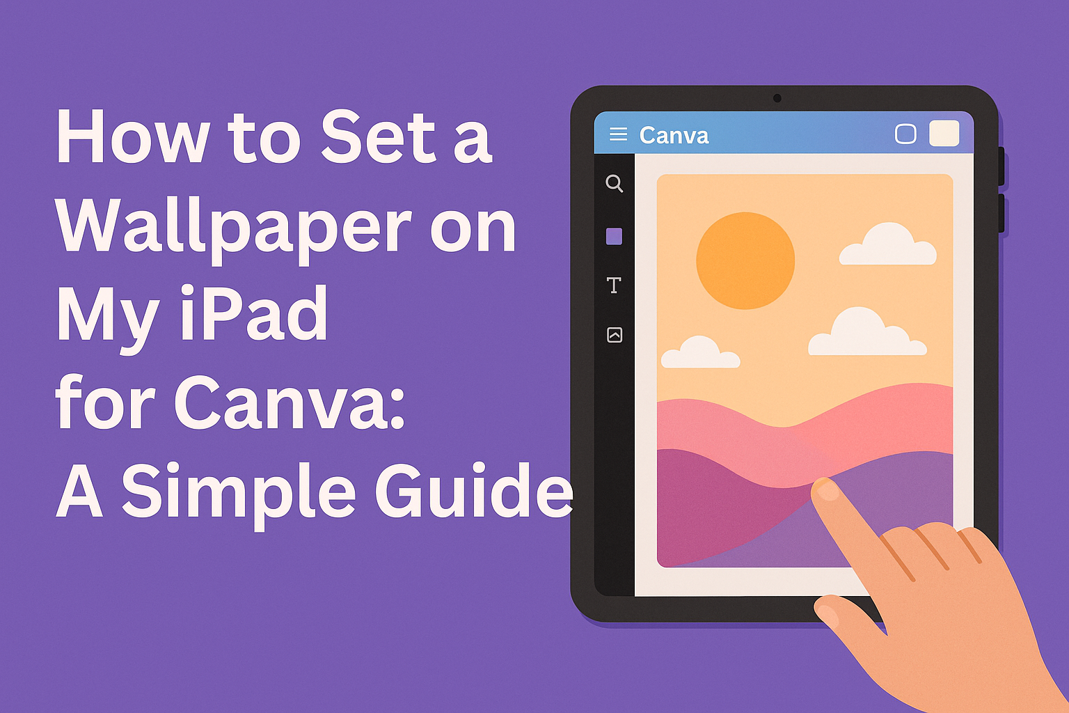 How to Set a Wallpaper on My iPad for Canva