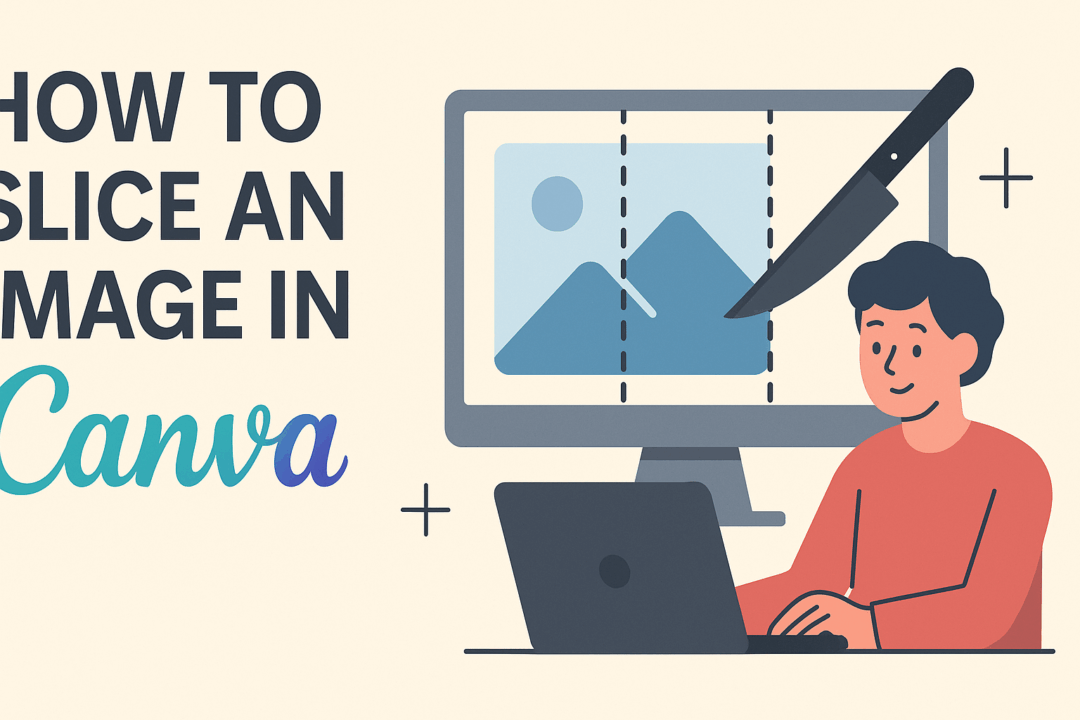 Slice Visual Design How to Slice an Image in Canva - Graphic Design Resource