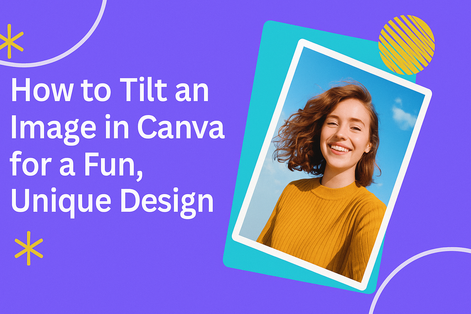 How to Tilt an Image in Canva for a Fun, Unique Design