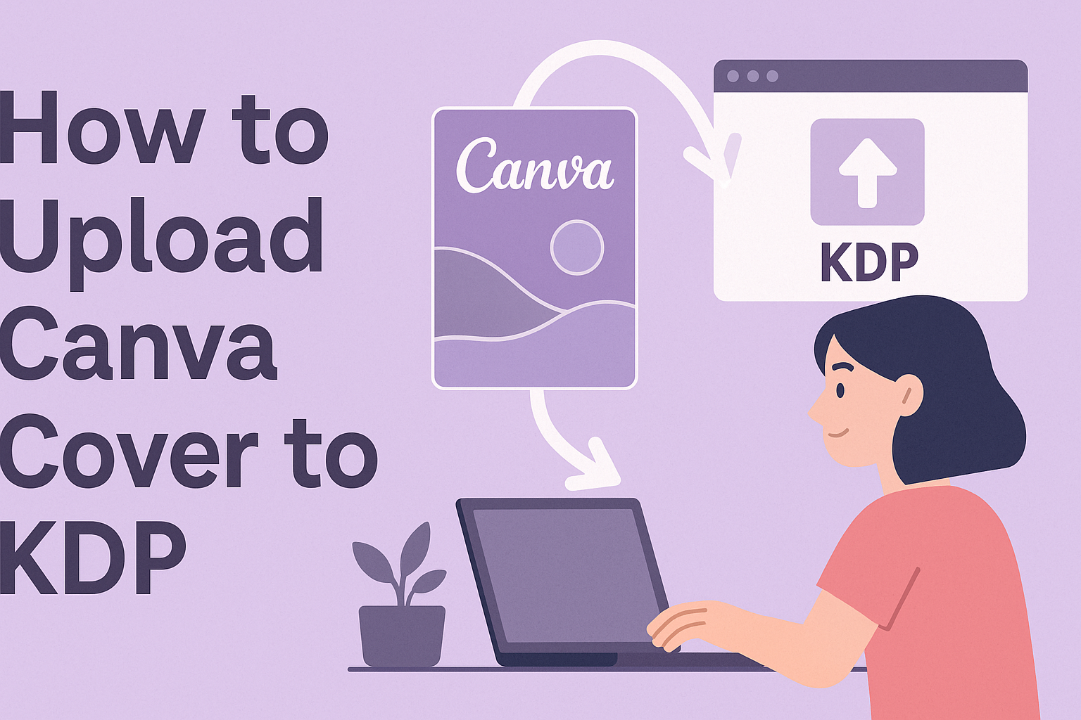 How to Upload Canva Cover to KDP