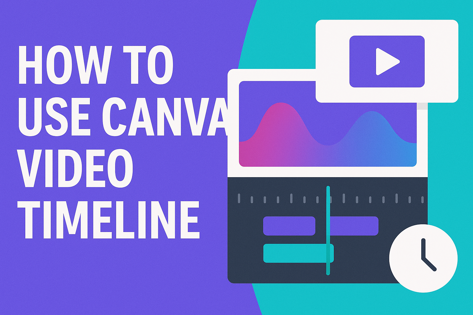 How to Use Canva Video Timeline