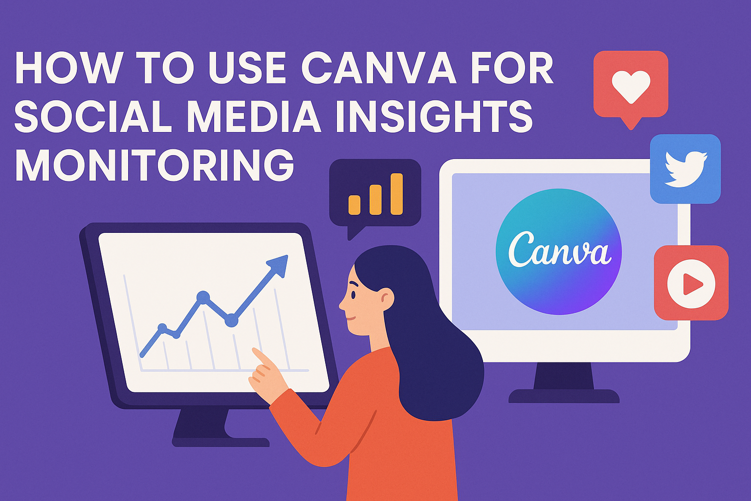 How to Use Canva for Social Media Insights Monitoring