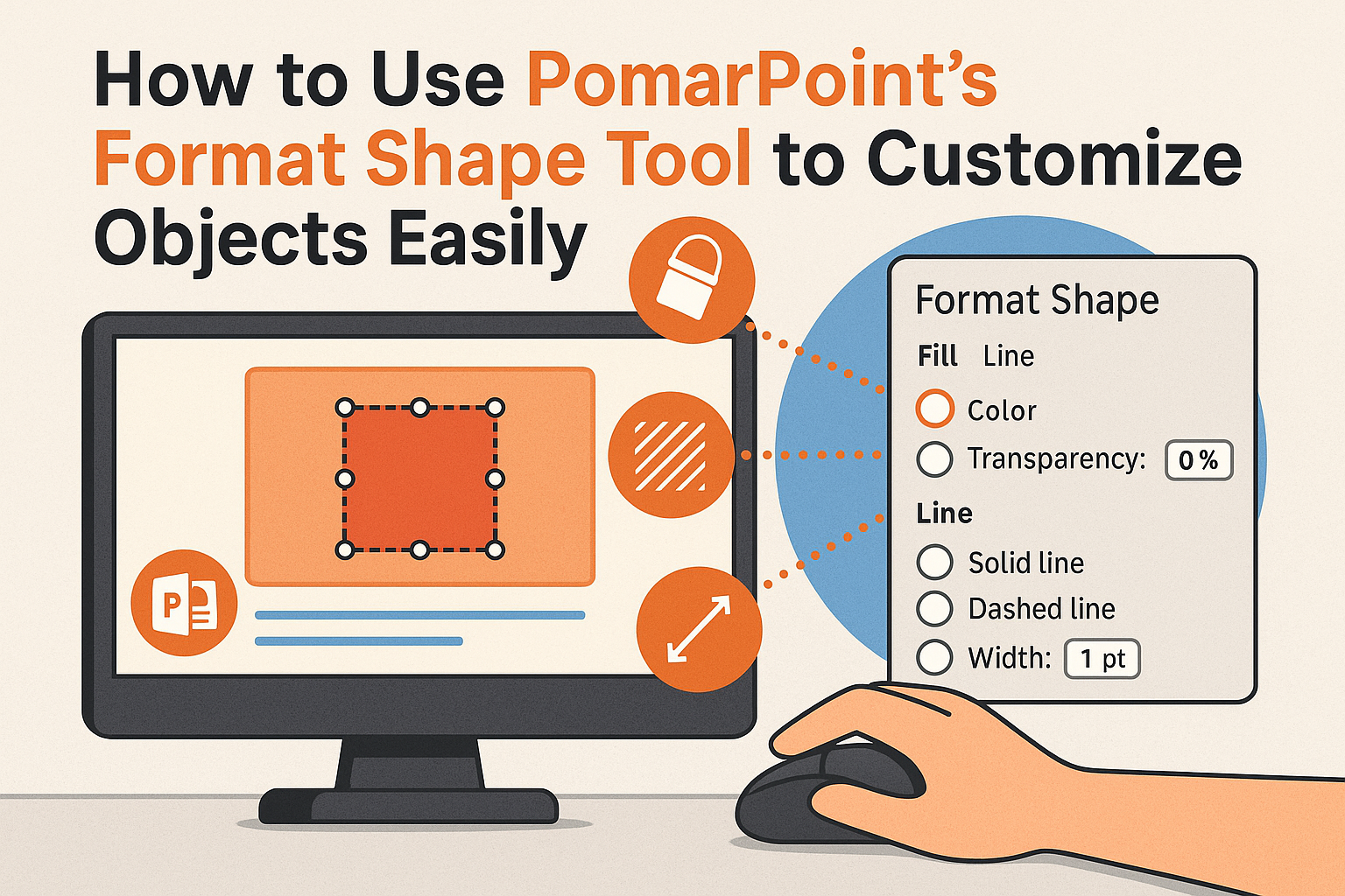 How to Use PowerPoint’s Format Shape Tool to Customize Objects Easily
