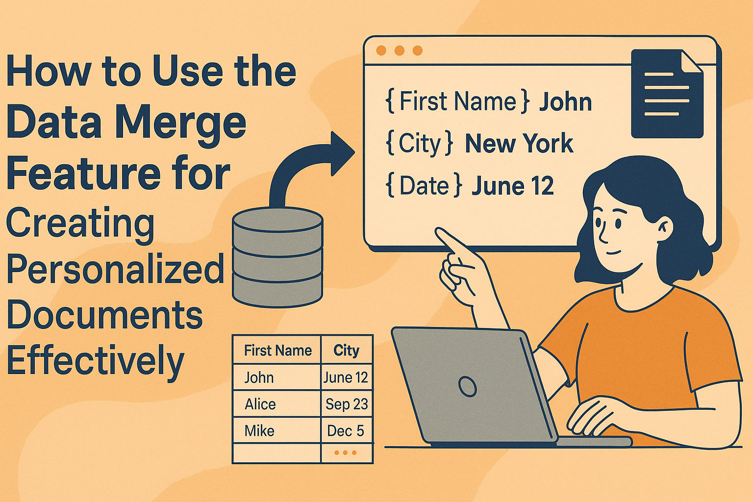 How to Use the Data Merge Feature for Creating Personalized Documents Effectively