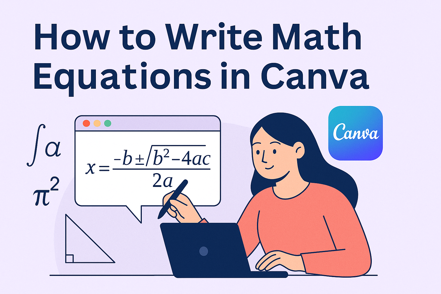 How to Write Math Equations in Canva