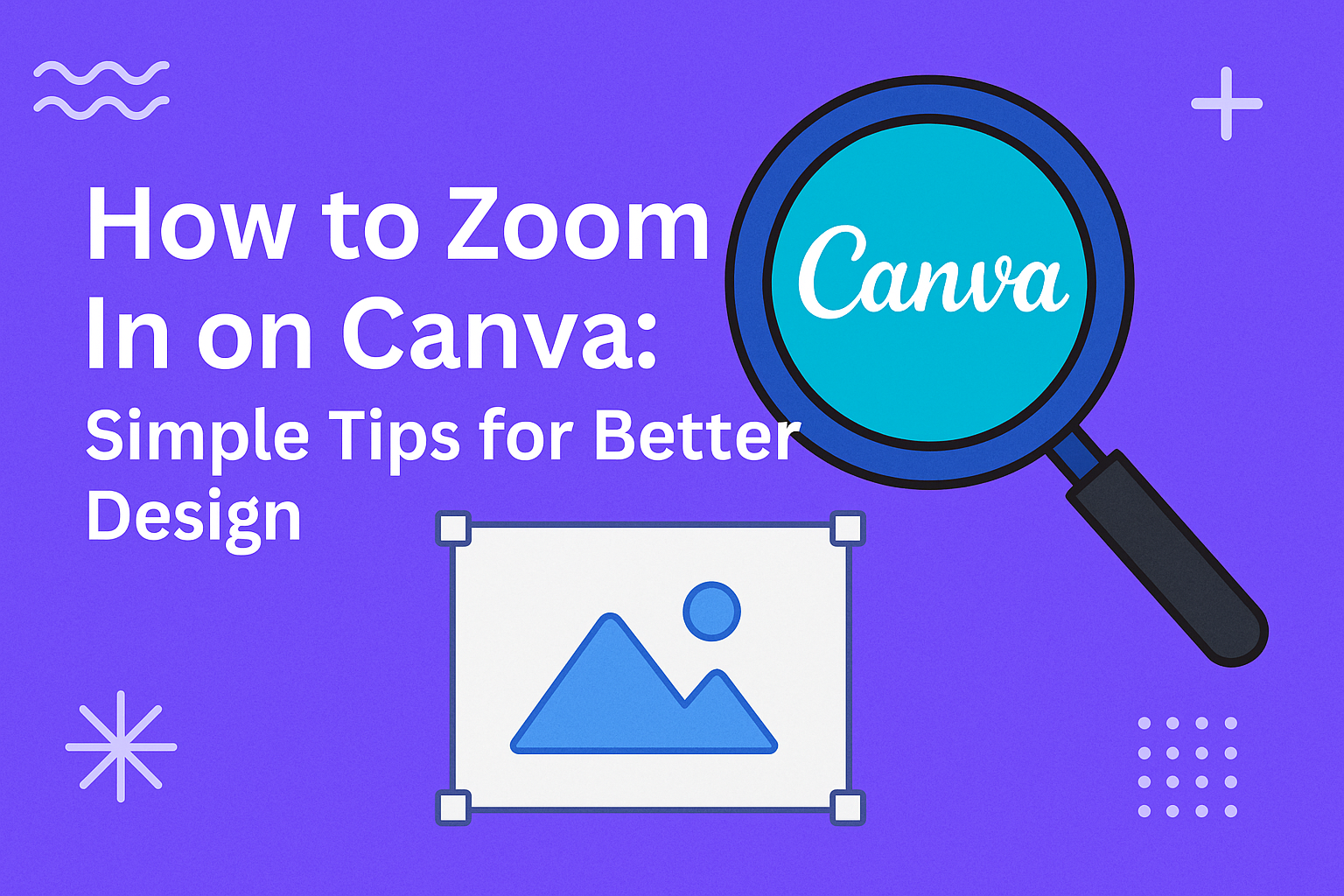 How to Zoom In on Canva