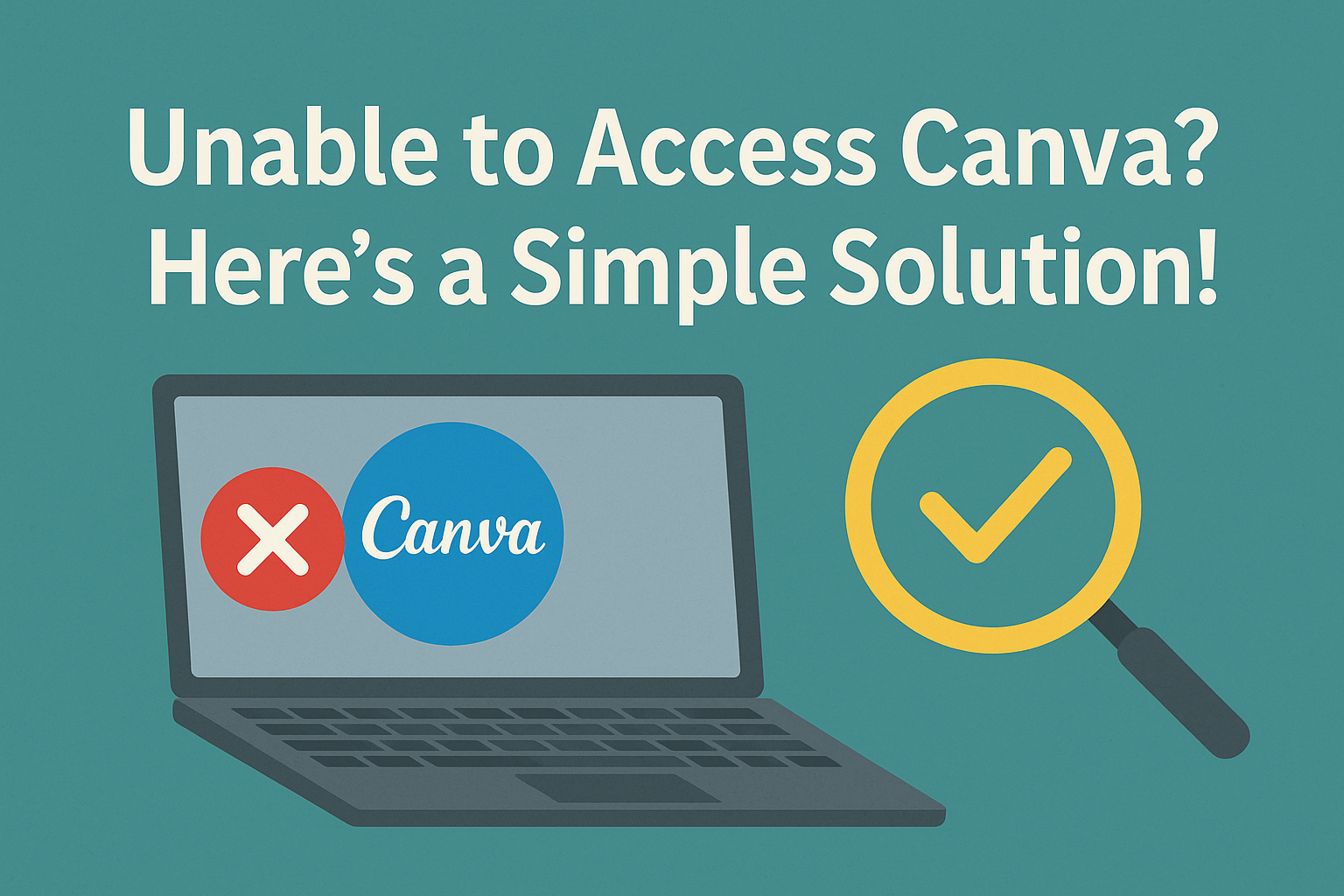 Unable to Access Canva