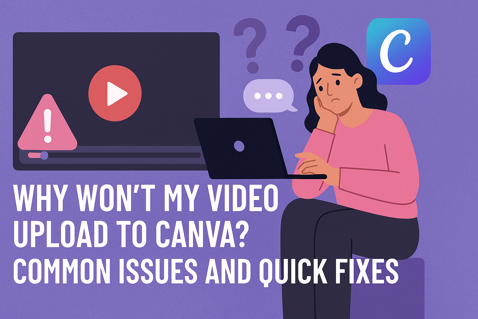Why Won't My Video Upload to Canva