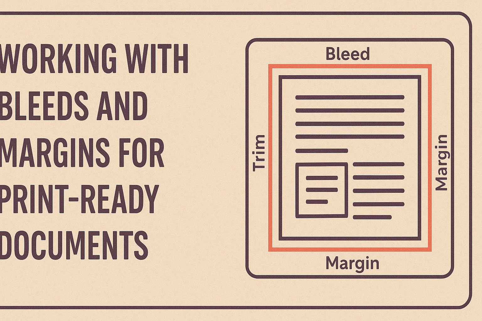 Working with Bleeds and Margins for Print-Ready Documents
