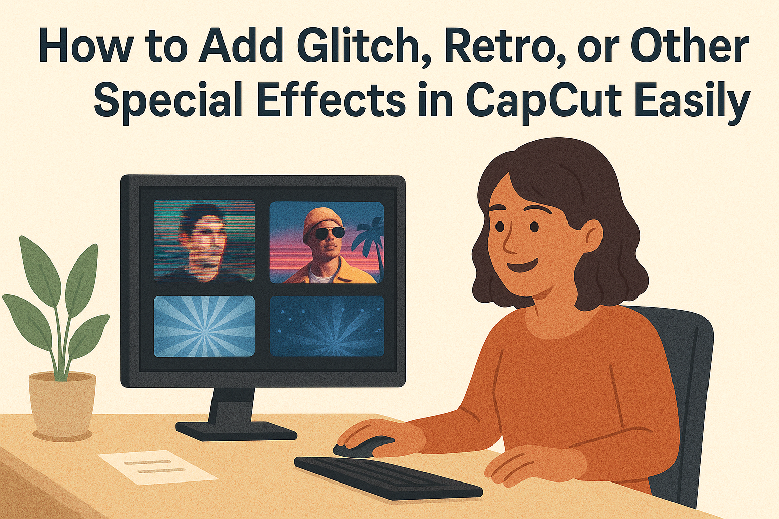 How to Add Glitch, Retro, or Other Special Effects in CapCut Easily