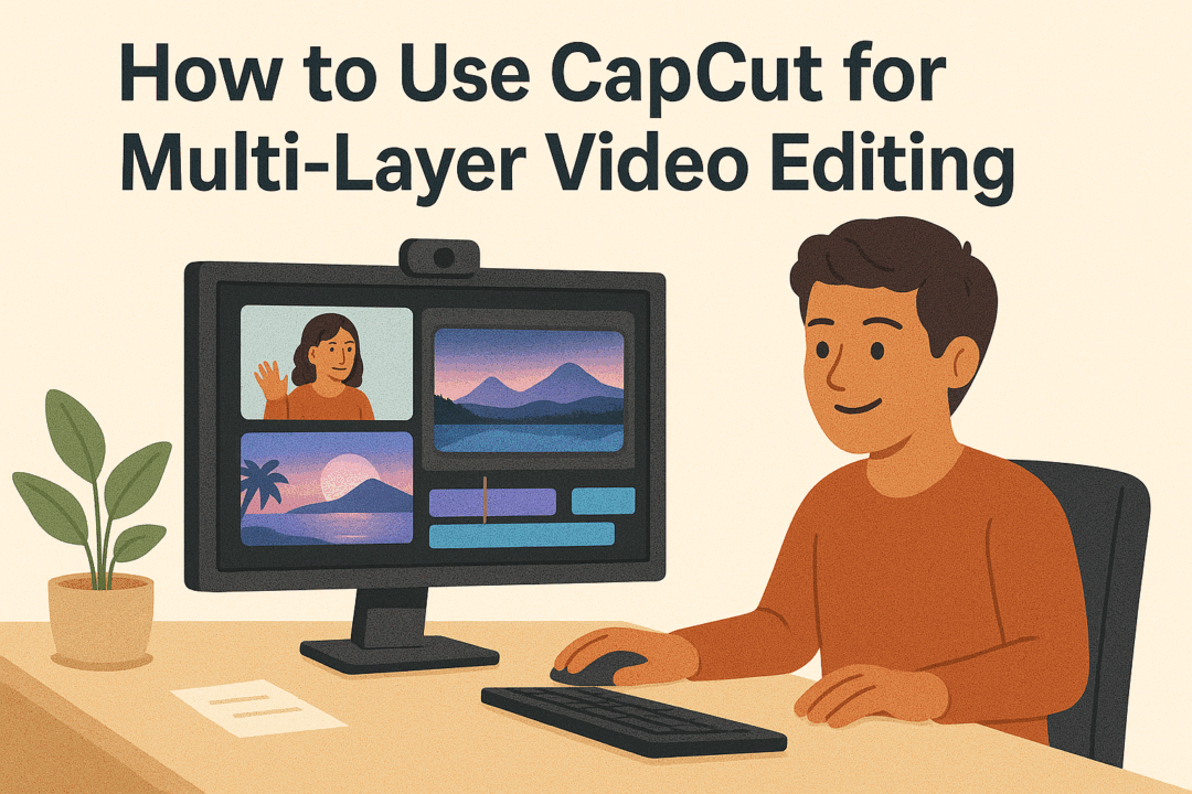 Using Capcut How to Use CapCut for Multi-Layer Video Editing - Graphic Design Resource