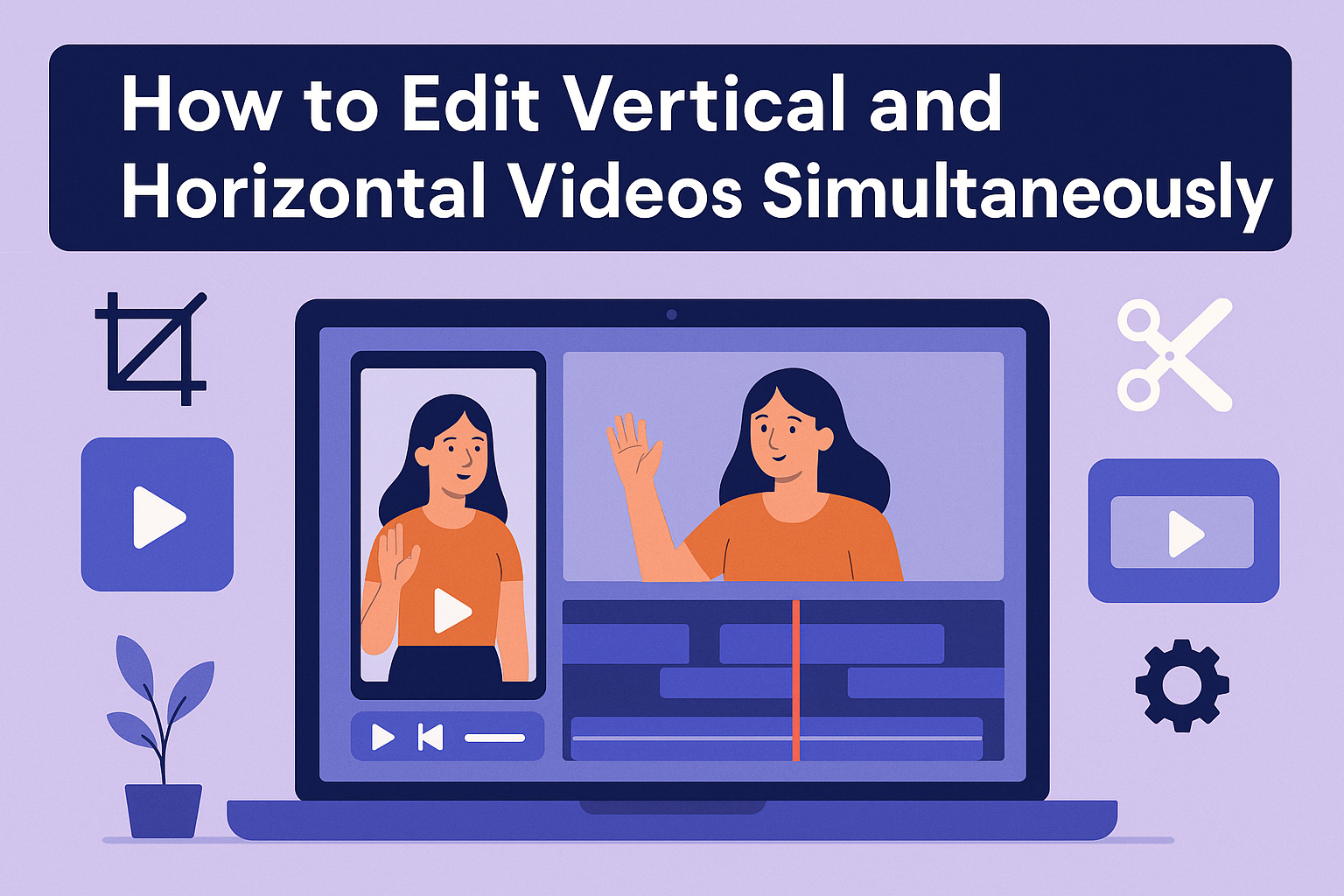 How to Edit Vertical and Horizontal Videos Simultaneously