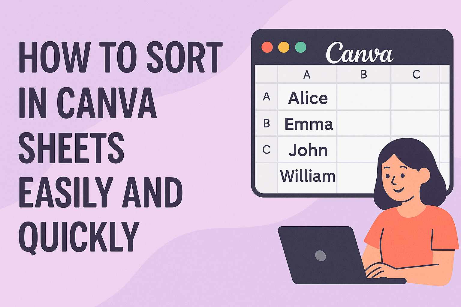 How to Sort in Canva Sheets Easily and Quickly