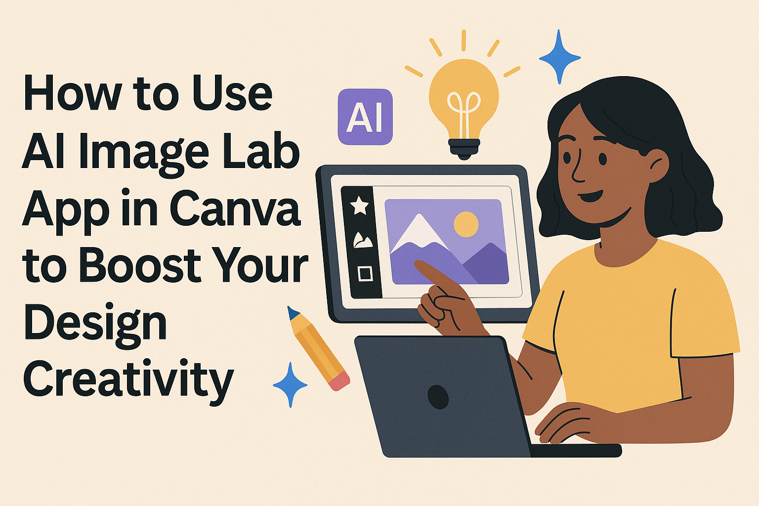 How to Use AI Image Lab App in Canva to Boost Your Design Creativity