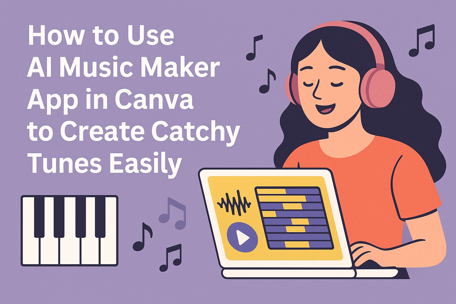How to Use AI Music Maker App in Canva to Create Catchy Tunes Easily