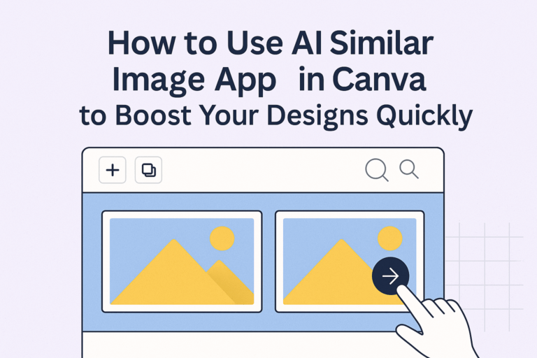 How to Use AI Similar Image App in Canva to Boost Your Designs Quickly ...