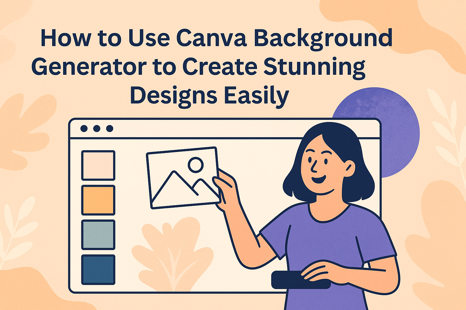 How to Use Canva Background Generator to Create Stunning Designs Easily