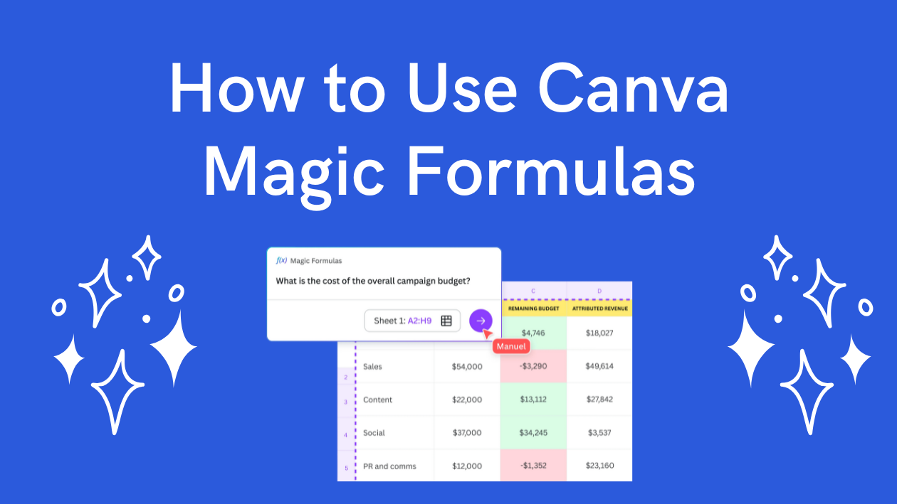 How to Use Canva Magic Formulas for Effortless Design Boosts