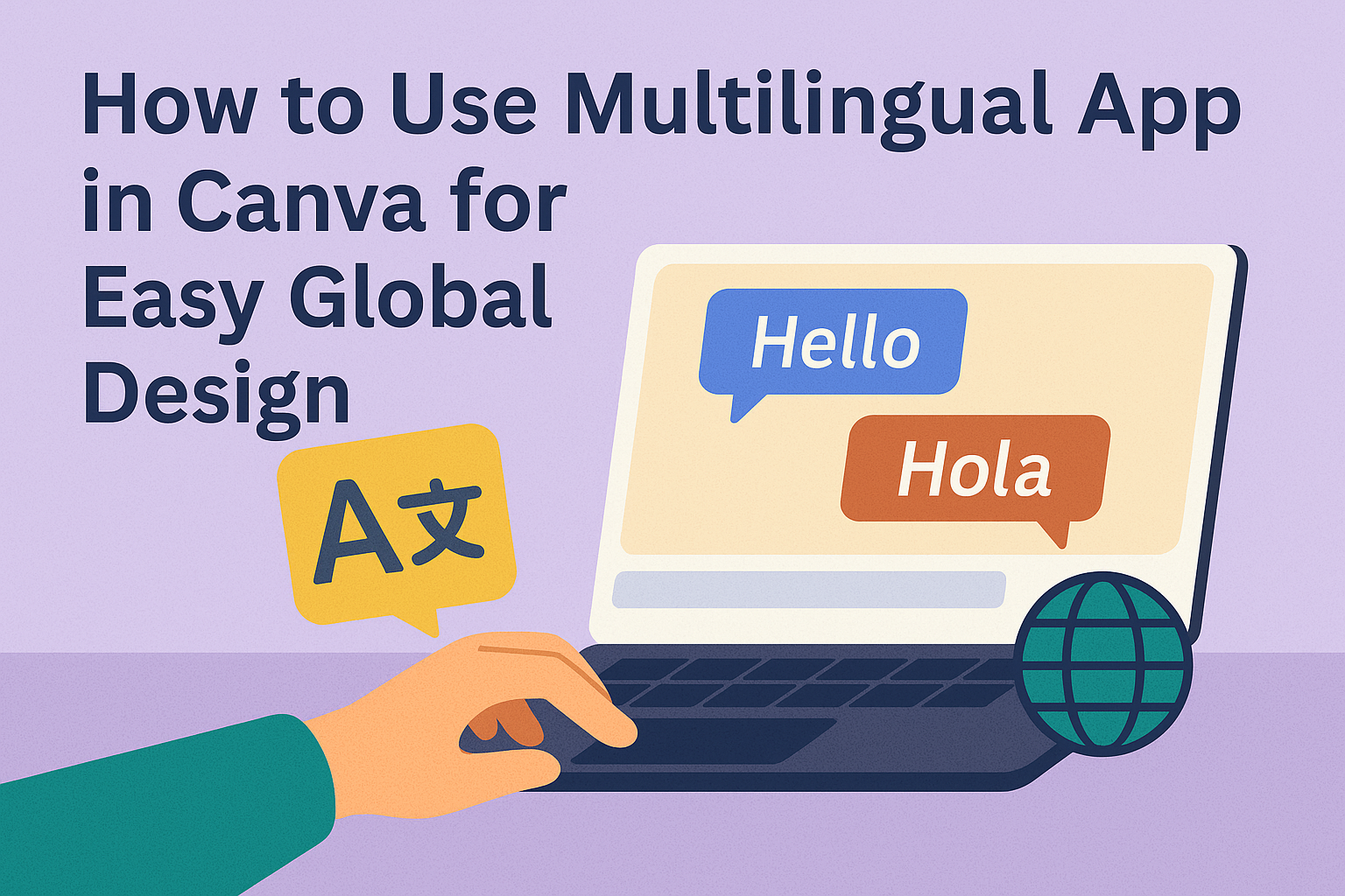 How to Use Multilingual App in Canva for Easy Global Design
