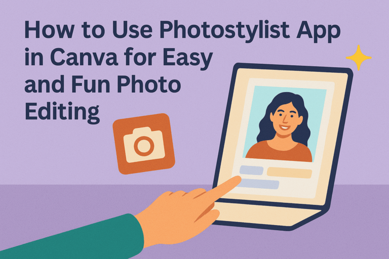 How to Use Photostylist App in Canva for Easy and Fun Photo Editing ...