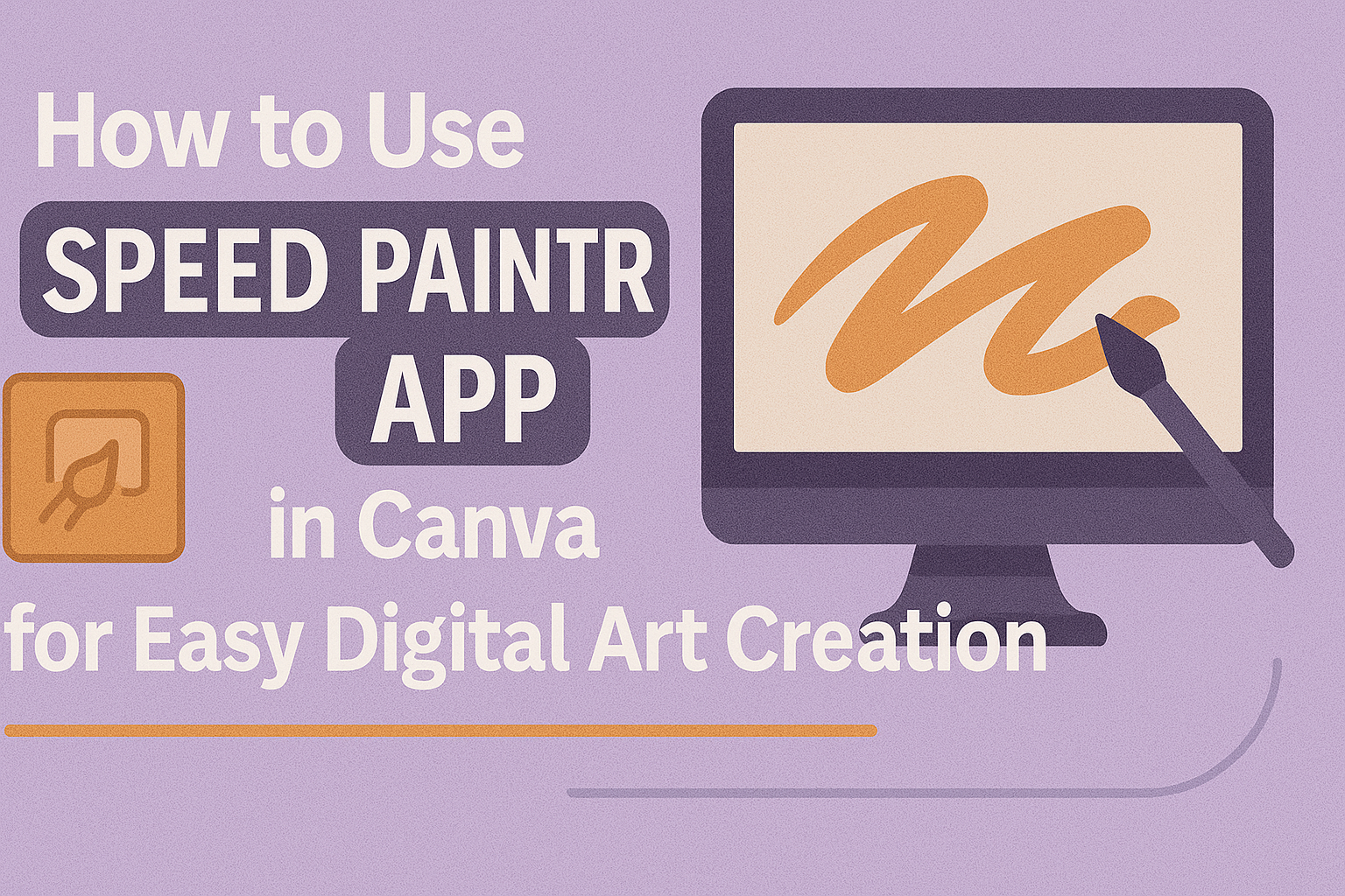 How to Use Speed Painter App in Canva for Easy Digital Art Creation