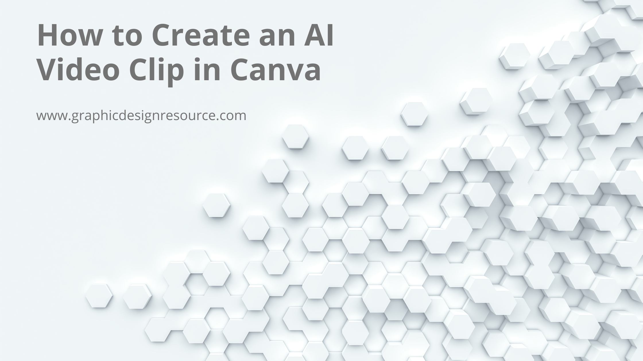 How to Create an AI Video Clip in Canva
