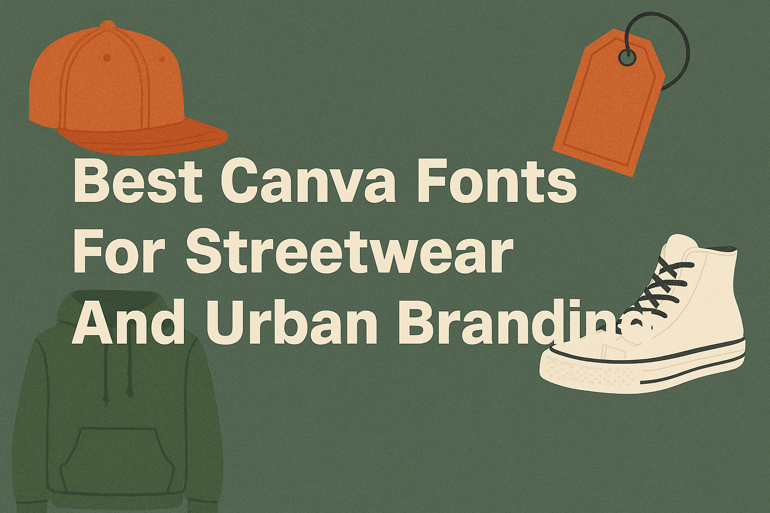 Best Canva Fonts For Streetwear And Urban Branding