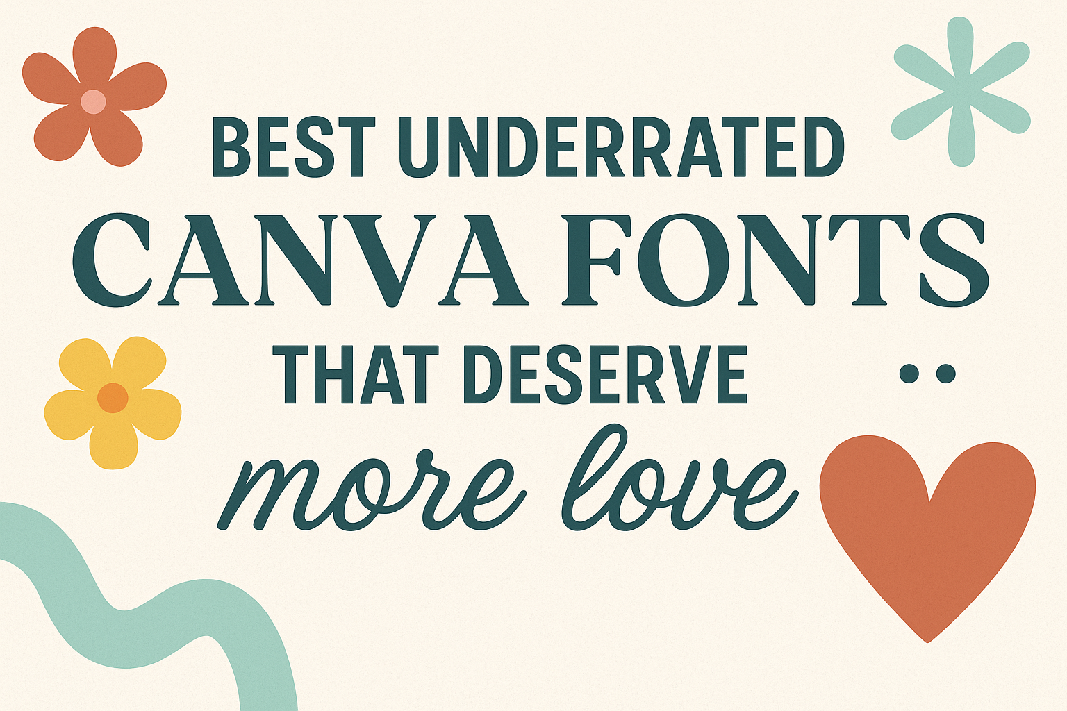 Best Underrated Canva Fonts That Deserve More Love