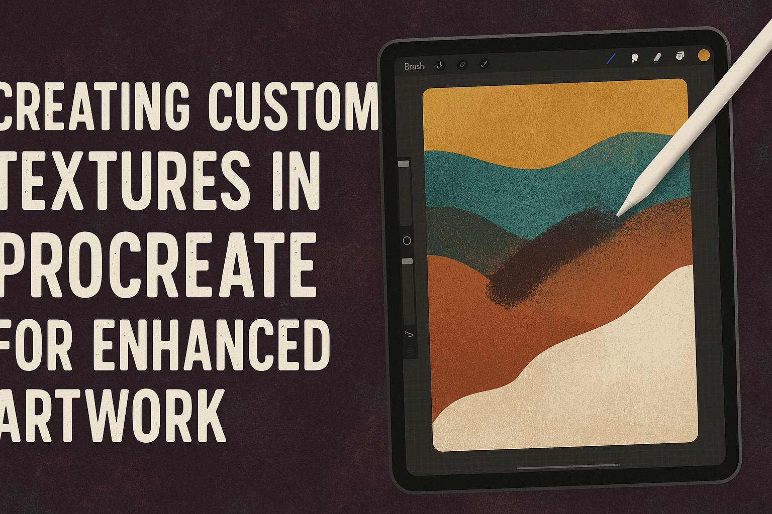 Creating Custom Textures in Procreate for Enhanced Artwork