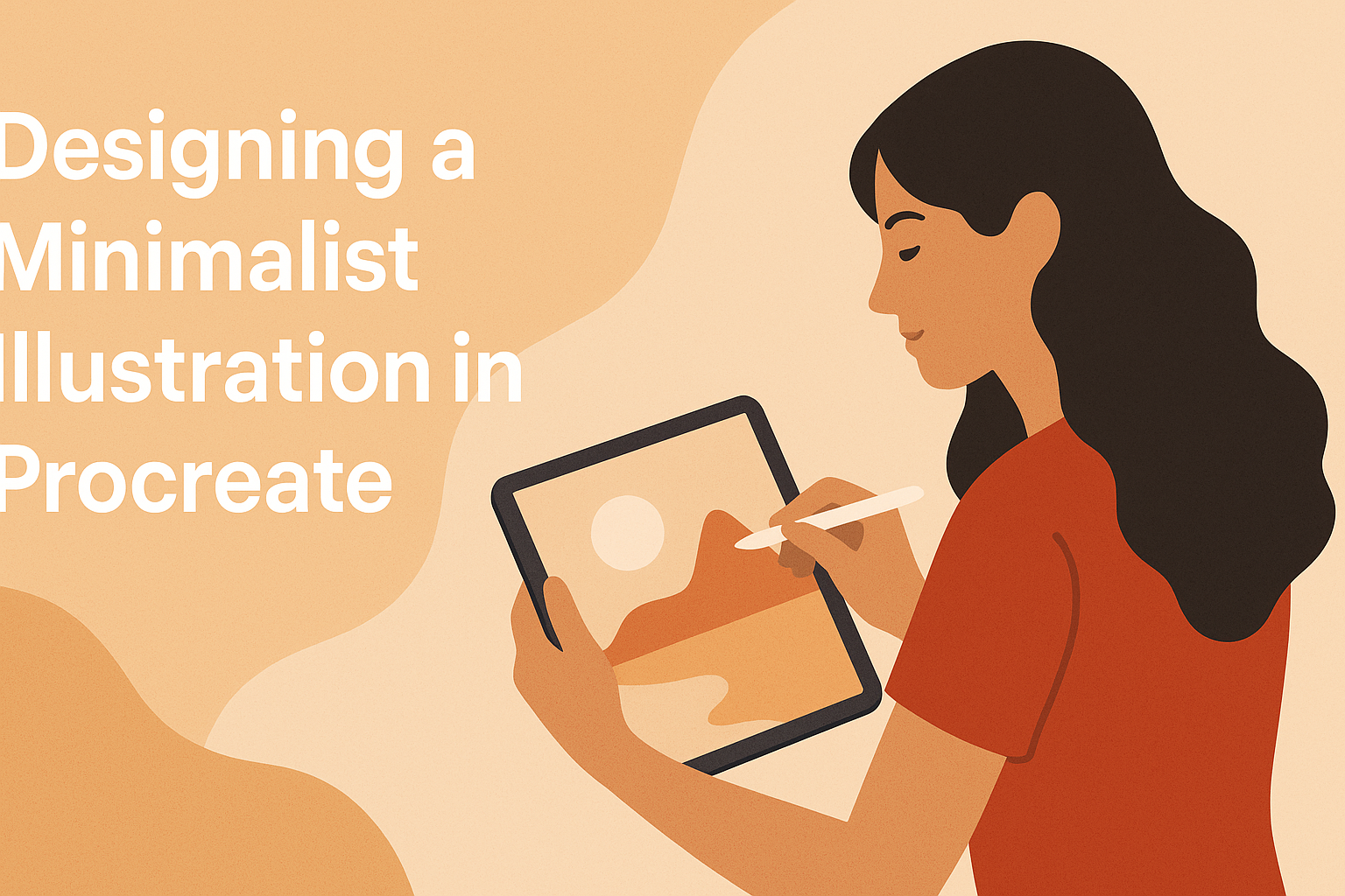 Designing a Minimalist Illustration in Procreate