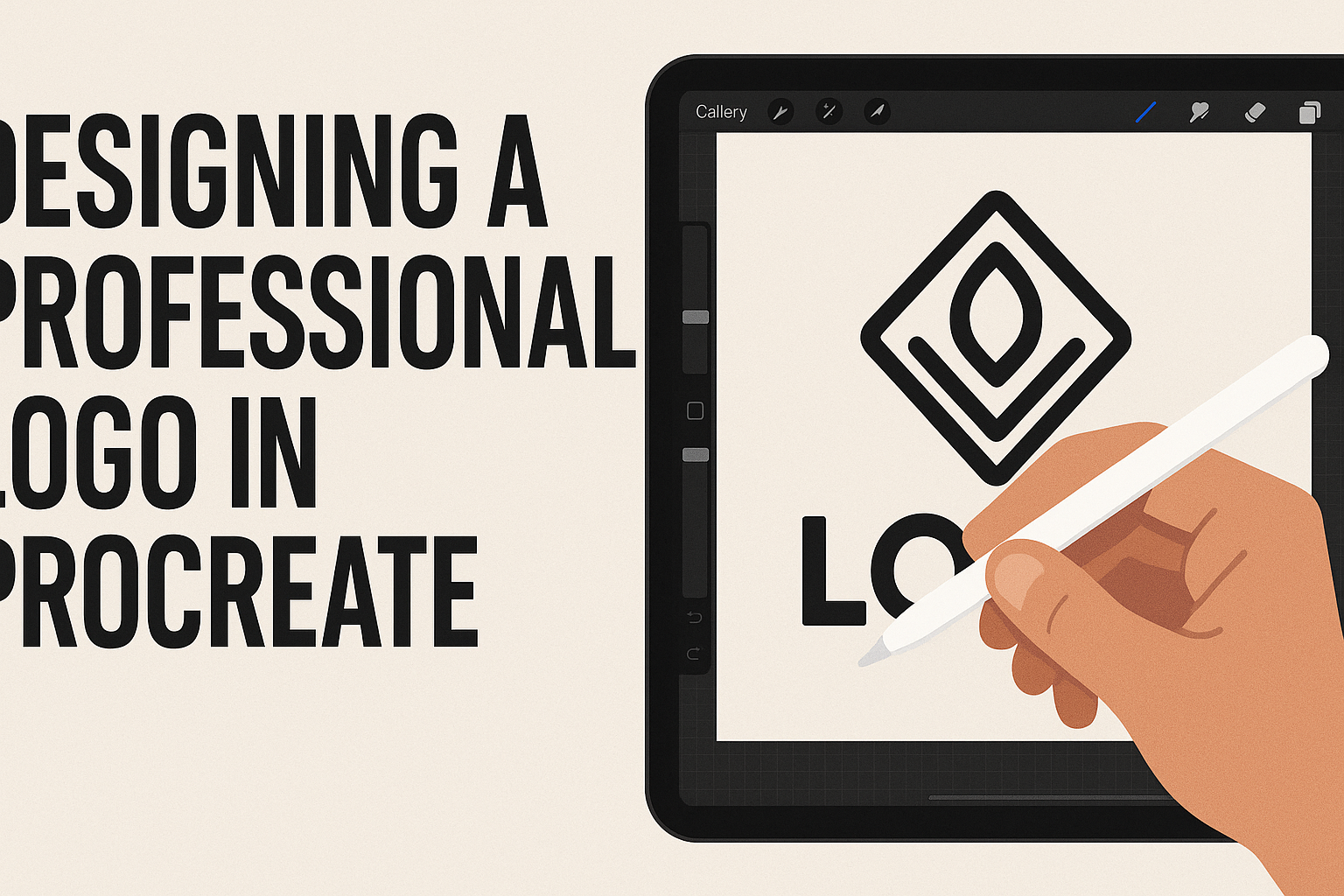 Designing a Professional Logo in Procreate