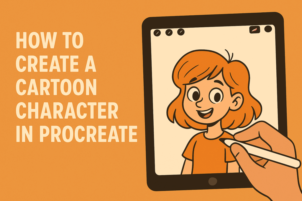 How to Create a Cartoon Character in Procreate - Graphic Design Resource