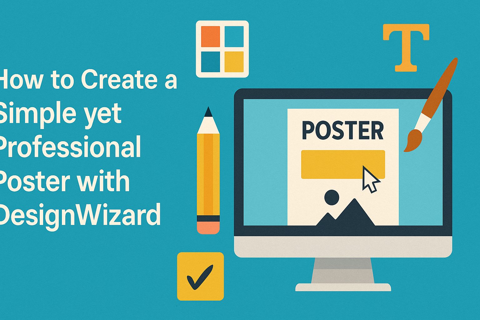 How to Create a Simple yet Professional Poster with DesignWizard