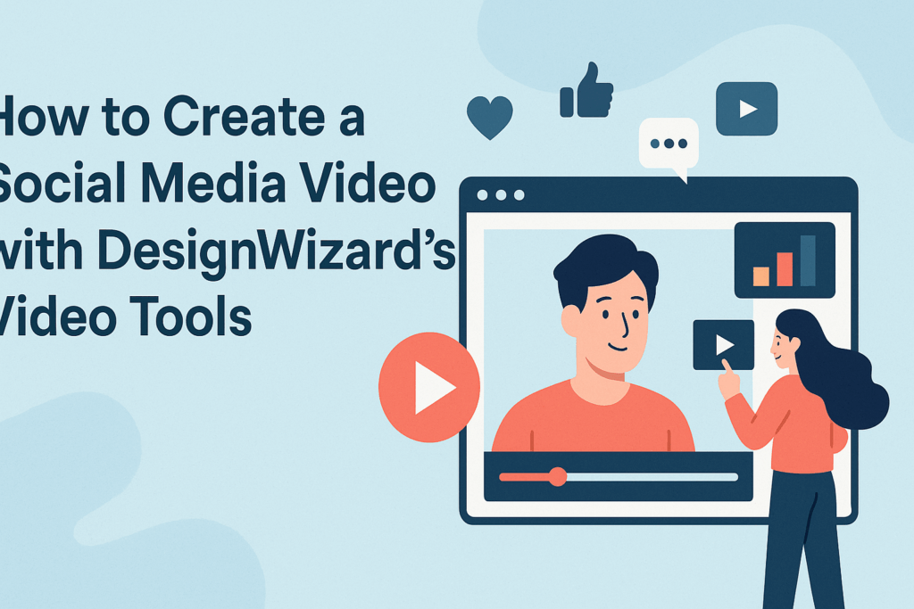 How to Create a Social Media Video with DesignWizard’s Video Tools ...