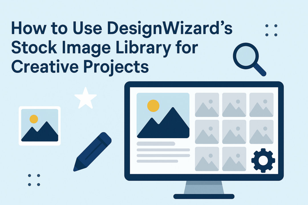 How to Use DesignWizard’s Stock Image Library for Creative Projects ...