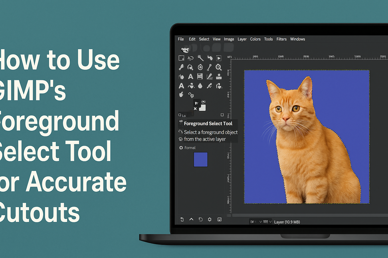 How to Use GIMP’s Foreground Select Tool for Accurate Cutouts