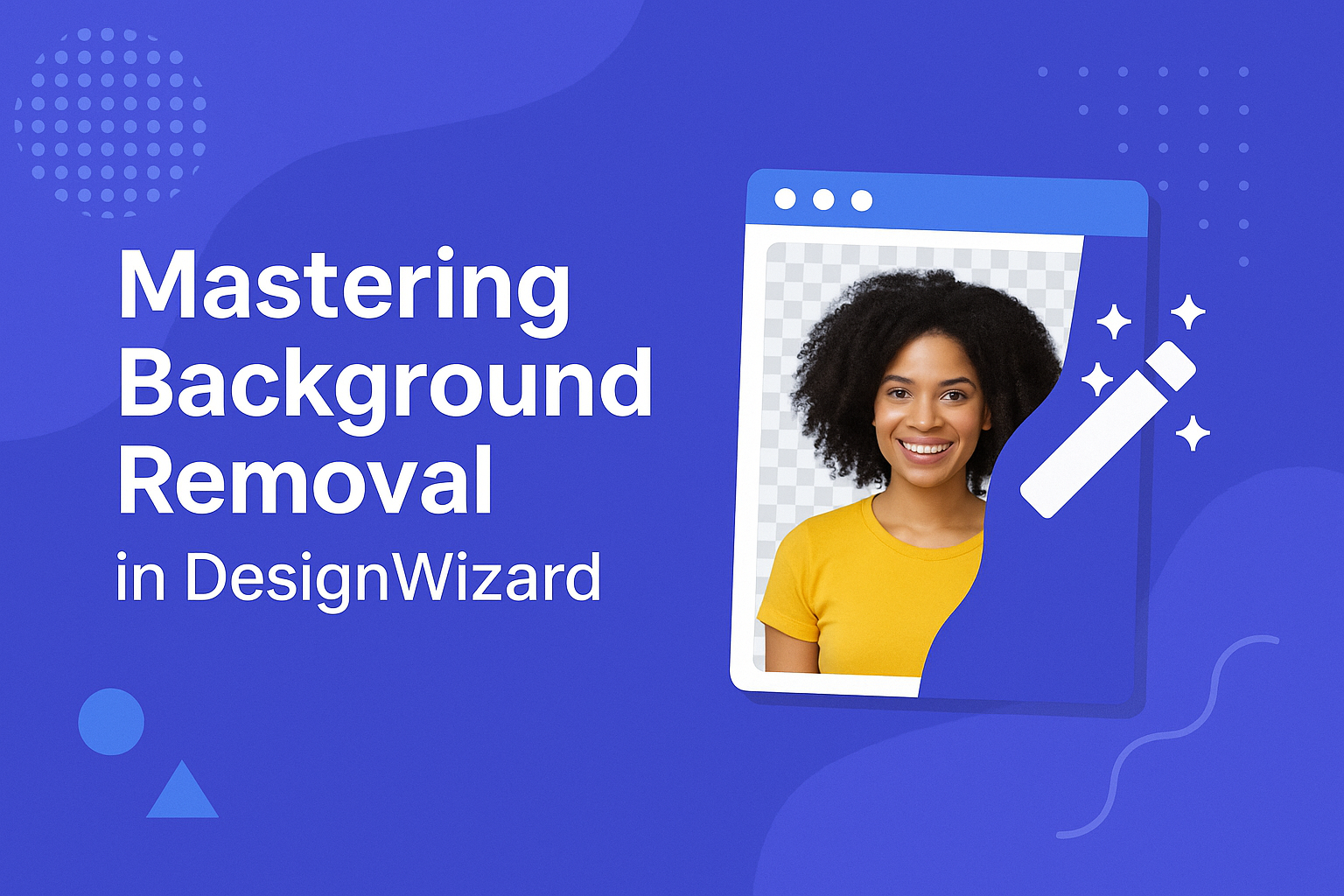 Mastering Background Removal in DesignWizard