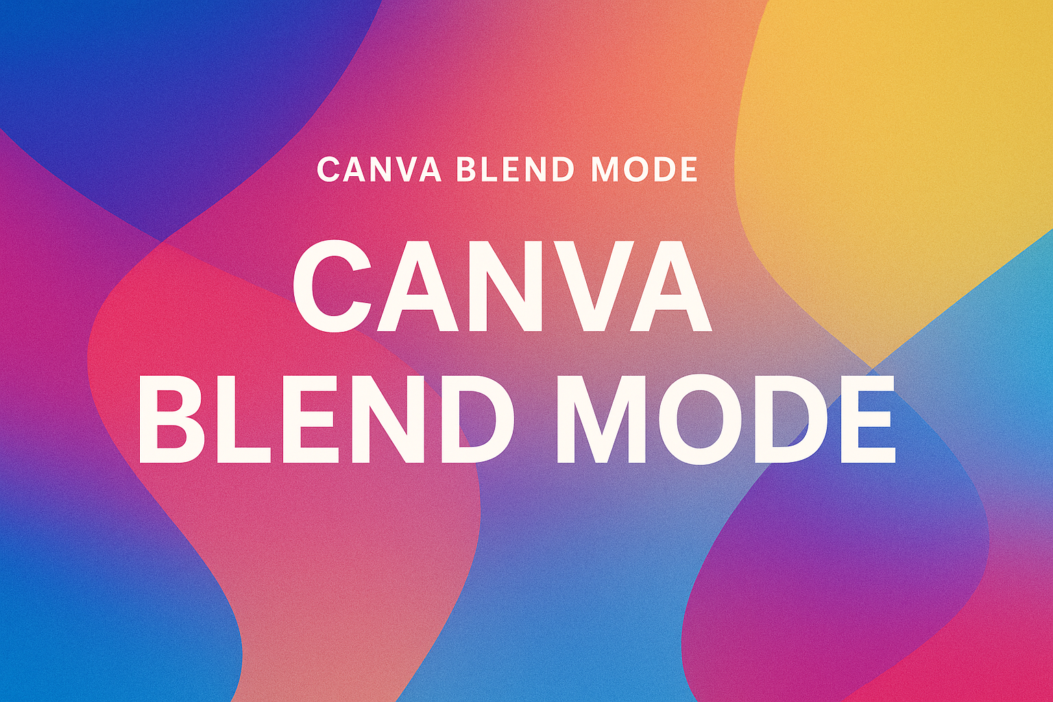 Canva Blend Mode