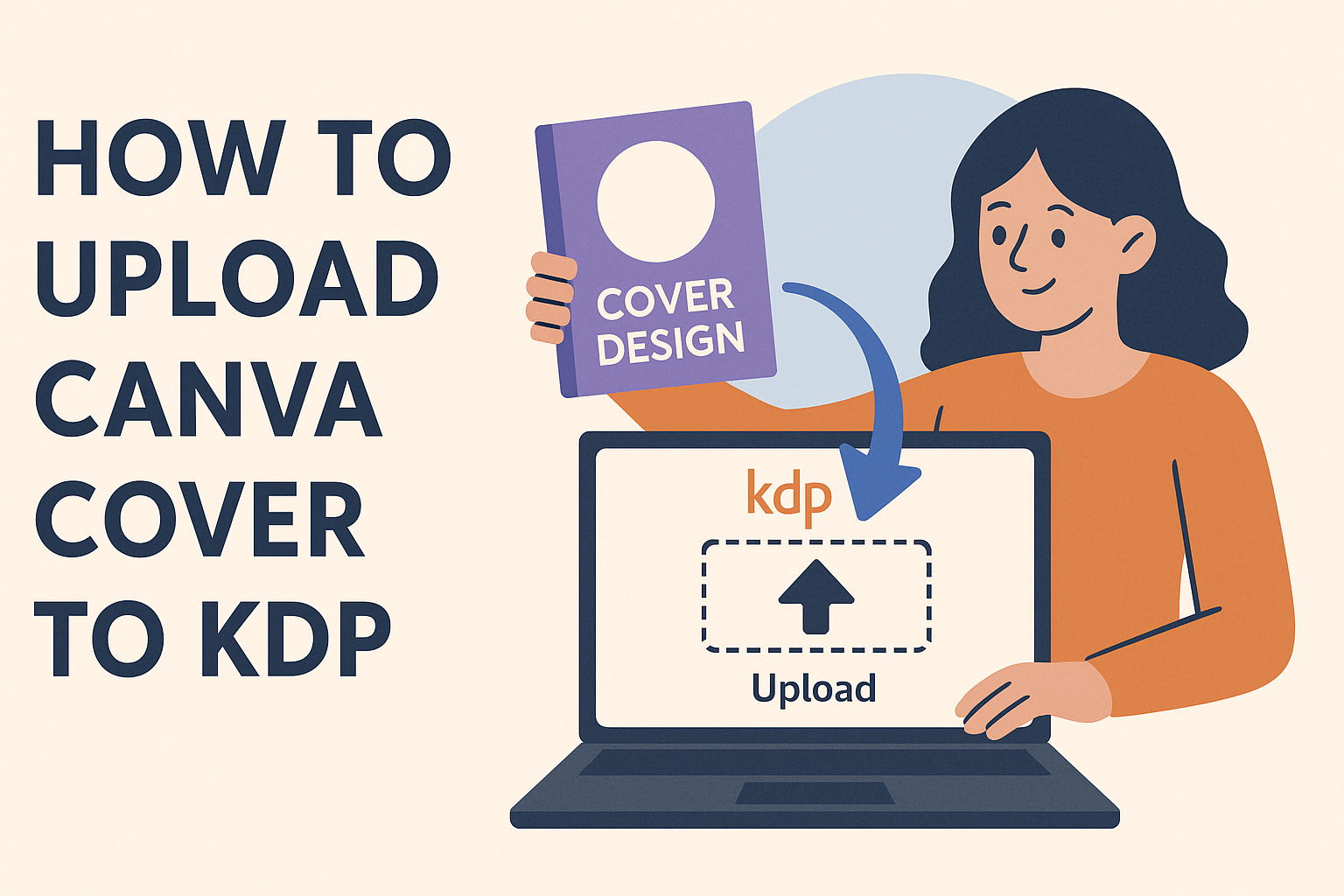 How to Upload Canva Cover to KDP
