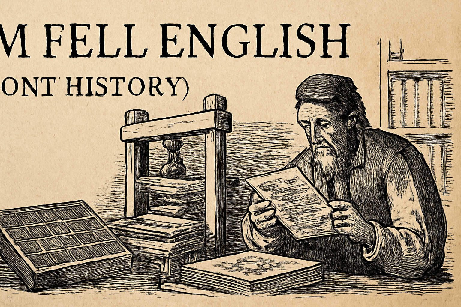 IM Fell English (Font History)